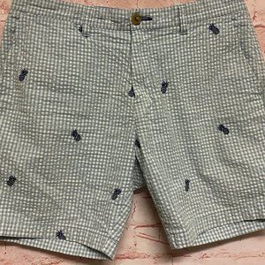 Bermuda Shorts Mens Size 32  Green Tommy Hilfiger